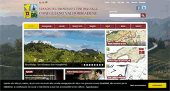 Desktop Screenshot of coneglianovaldobbiadene.it